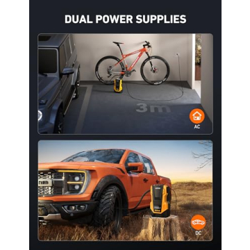 AstroAI AC/DC Tire Inflator Compressor for Home and Car