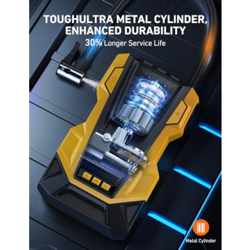 AstroAI AC/DC Tire Inflator Compressor for Home and Car