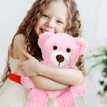 Aoriher 6 Piece Valentine’s Day Bear Plush Toys