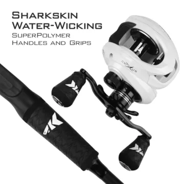 KastKing Crixus Baitcasting Fishing Combo - 6ft Medium