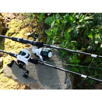 KastKing Crixus Baitcasting Fishing Combo - 6ft Medium