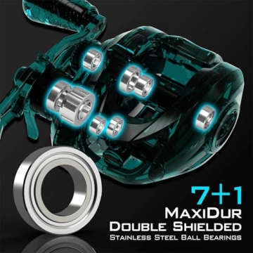 KastKing Crixus Baitcasting Fishing Combo - 6ft Medium