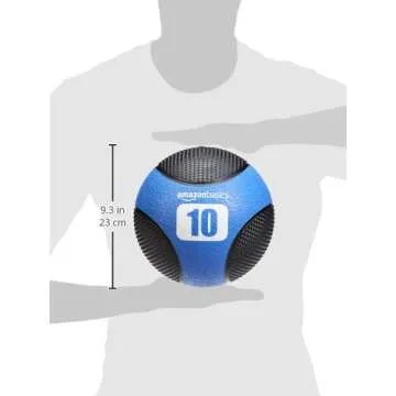 Amazon Basics Double Grip Medicine Ball 6 lbs Fitness