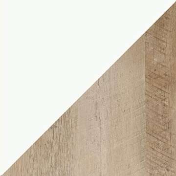 Sauder Cottage Road Computer Drawers and Storage Shelves, Small Study Desk, L: 53.94" x W: 19.45" x H: 29.76", Soft White Finish