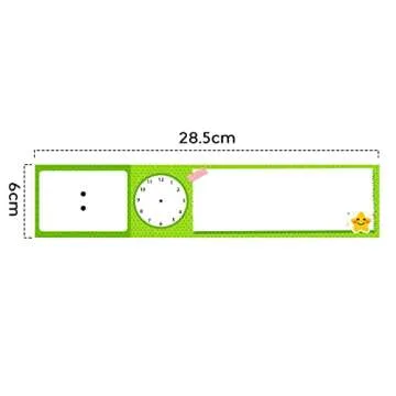 Lachilly 12 Pcs Daily Routines Schedule Cards, Schedule Pocket Chart Add-ons, DIY Visual Schedule for Toddlers, Classroom Decoration