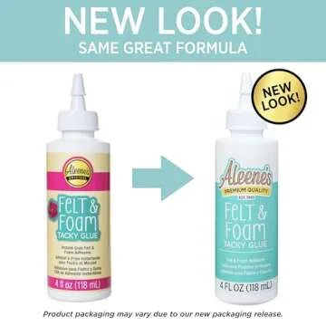 Aleene's Felt and Foam Tacky Glue for Strong Adhesion