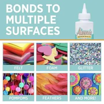 Aleene's Felt and Foam Tacky Glue for Strong Adhesion