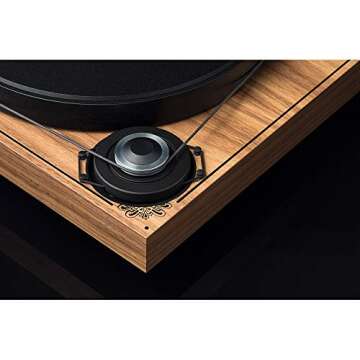 Pro-Ject 2Xperience SB Beatles Turntable - Sergeant Pepper, Special Edition Beatles Record Player, 9″ EVO Tonearm & Ortofon 2M Silver Cartridge, Vinyl Player, Beatles Memorabilia - MDF Wood Finish