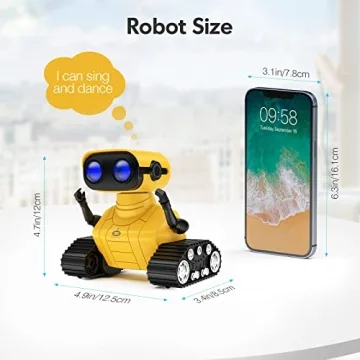 ALLCELE Rechargeable Remote-Control Robot for Kids