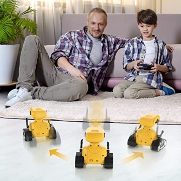 ALLCELE Rechargeable Remote-Control Robot for Kids