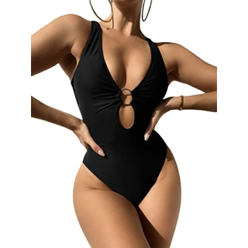 Stylish MakeMeChic Women's One Piece Swimwear for Summer