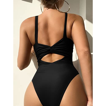 Stylish MakeMeChic Women's One Piece Swimwear for Summer