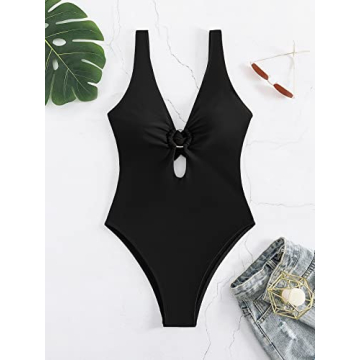 Stylish MakeMeChic Women's One Piece Swimwear for Summer