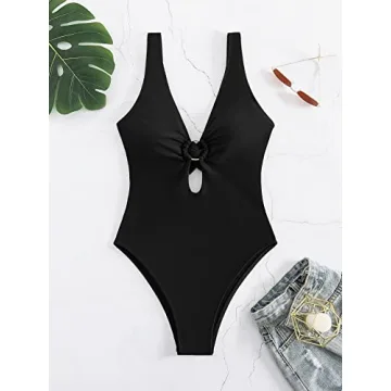 Stylish MakeMeChic Women's One Piece Swimwear for Summer