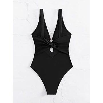 Stylish MakeMeChic Women's One Piece Swimwear for Summer