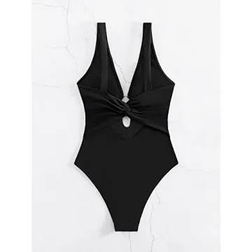 Stylish MakeMeChic Women's One Piece Swimwear for Summer
