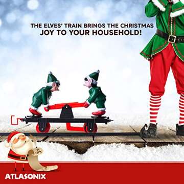 Exciting Christmas Train Set for Kids with Lights and Sounds