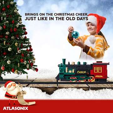 Exciting Christmas Train Set for Kids with Lights and Sounds