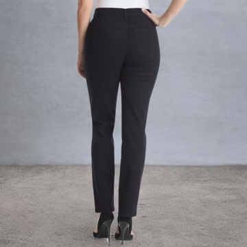 High Rise Tapered Jean by Gloria Vanderbilt, Size 14