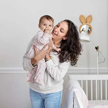 Burt's Bees Baby Girls' Organic Cotton Pajamas for Comfort