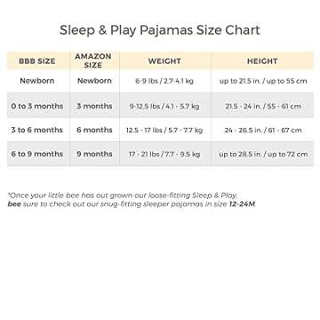 Burt's Bees Baby Baby Girls' Pajamas, Sleep and Play Loose Fit, 100% Organic Cotton Soft One-Piece PJs, Sizes NB to 6-9, Graceful Swans 2-pk, 0-3 Months