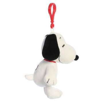 Aurora® Snoopy Keychain - Adorable Plush Accessory for All