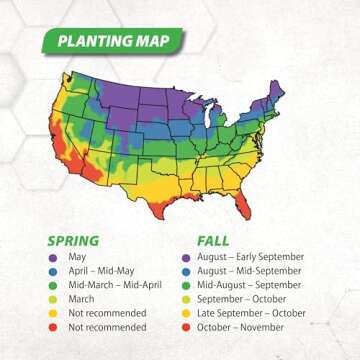 Evolved Habitats Throw & Gro X-treme w/Radish Forage for Deer - Easy-to-Plant Fast-Growing No-Till F...