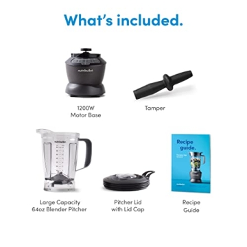 NutriBullet 1200W Blender for Effortless Blending and Clean Up