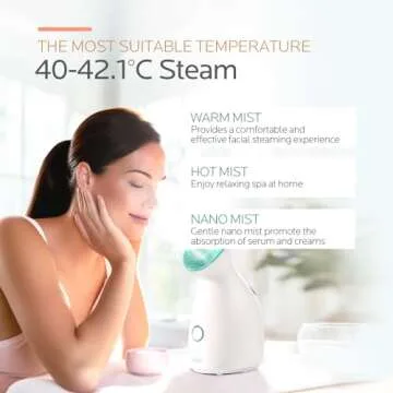 Colorfarm Facial Steamer - Deep Cleansing Nano Ionic Spa