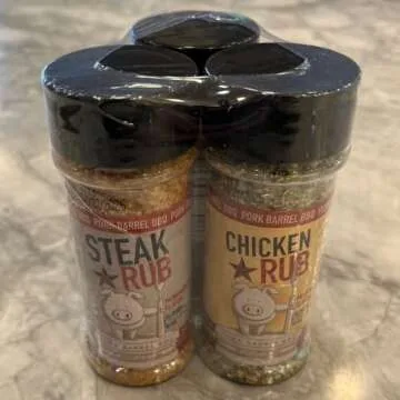 Grilling Gift Set for Men: BBQ Spices and Seasonings - Pork Rub, Steak and Chicken Seasoning - Perfect Men Birthday Holiday Gift