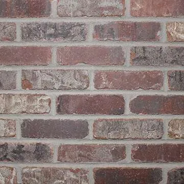 Brickwebb Thin Brick Sheets - Flats (Box of 5 Sheets) - Castle Gate