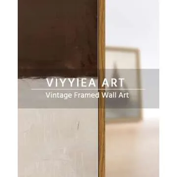 Modern Abstract Framed Wall Art - VIYYIEA 12x16 inch