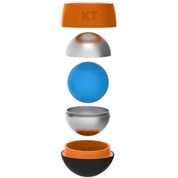 KT Tape Recovery Massage Ball - Cold Cryosphere Roller for Deep Tissue Relief