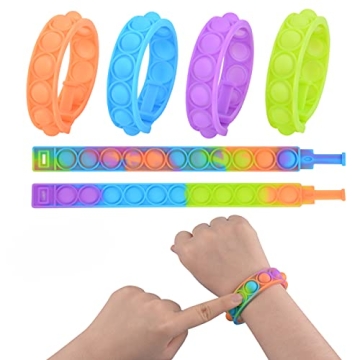 Push Pop Bubble Wristband Fidget Toys For All Ages