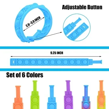 Push Pop Bubble Wristband Fidget Toys For All Ages