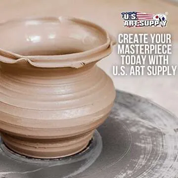 US Art Supply Heavy Duty 7" Sculpting Wheel for Artists