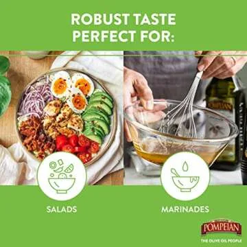 Pompeian Organic Extra Virgin Olive Oil - Robust Flavor