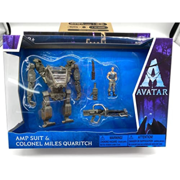 Avatar Collector Set with Amp Suit & Miles Quaritch