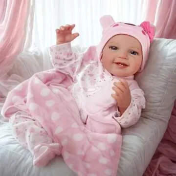 BABESIDE Reborn Baby Doll - 20 Inch Lifelike Girl Doll