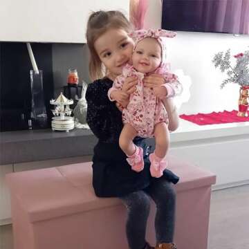 BABESIDE Reborn Baby Doll - 20 Inch Lifelike Girl Doll