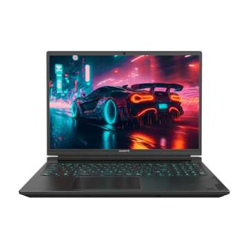 GIGABYTE - G6X (2024) Gaming Laptop - 165Hz 1920x1200 WUXGA - NVIDIA GeForce RTX 4060 - Intel i7-136...