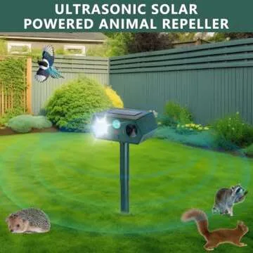 2Pack 2025 Ultrasonic Animal Repellent Outdoor Devices