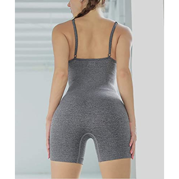 OQQ Women's Sexy Squat-Proof One Piece Jumpsuit