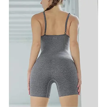 OQQ Women's Sexy Squat-Proof One Piece Jumpsuit