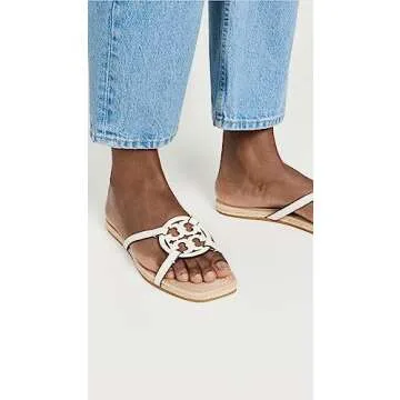 Tory Burch Geo Bombe Miller Espadrille Slides for Women