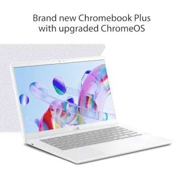 ASUS Chromebook Plus CX34 Laptop with Google AI, 14" Display (1920x1080), Intel® Core™ i3-1215U P...