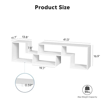 DEVAISE Modern Console TV Stand for 55-65 inch TVs