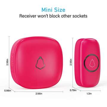 SECRUI Wireless Doorbells - Easy to Use, Waterproof, Stylish