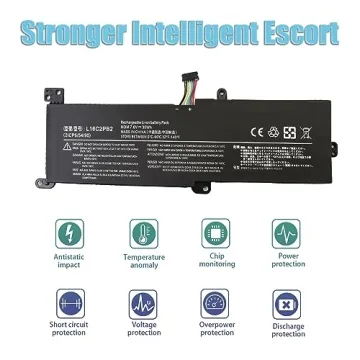 Bovekeey 30Wh L16C2PB2 Battery for Lenovo IdeaPad Models