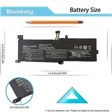 Bovekeey 30Wh L16C2PB2 Battery for Lenovo IdeaPad Models